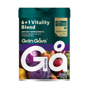 FREEZE-DRIED FRUIT AND VEGGIE BLEND PROBIOTIC GUT & DIGESTIVE HEALTH FORMULA