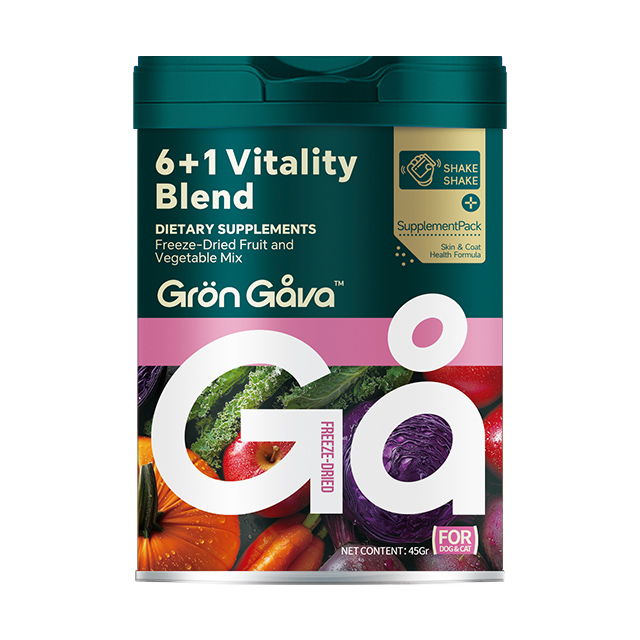 FREEZE-DRIED FRUIT AND VEGGIE BLEND SKIN & COAT HEALTH FORMULA